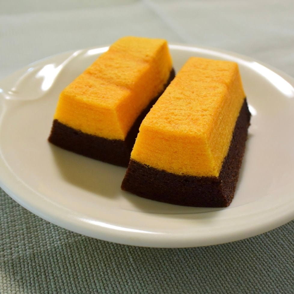 チョコ＆オレンジバウムの写真