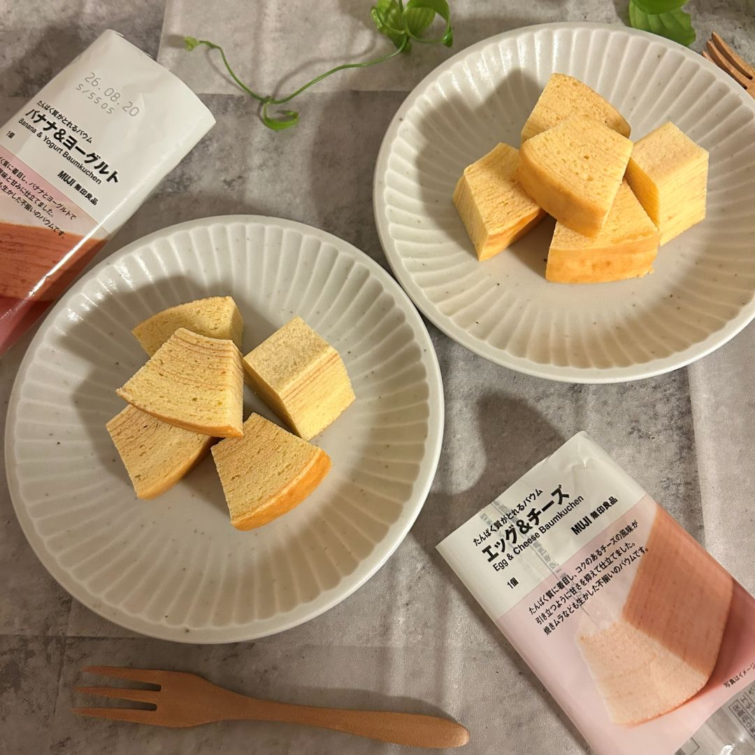 エッグチーズ　バナナヨーグルト