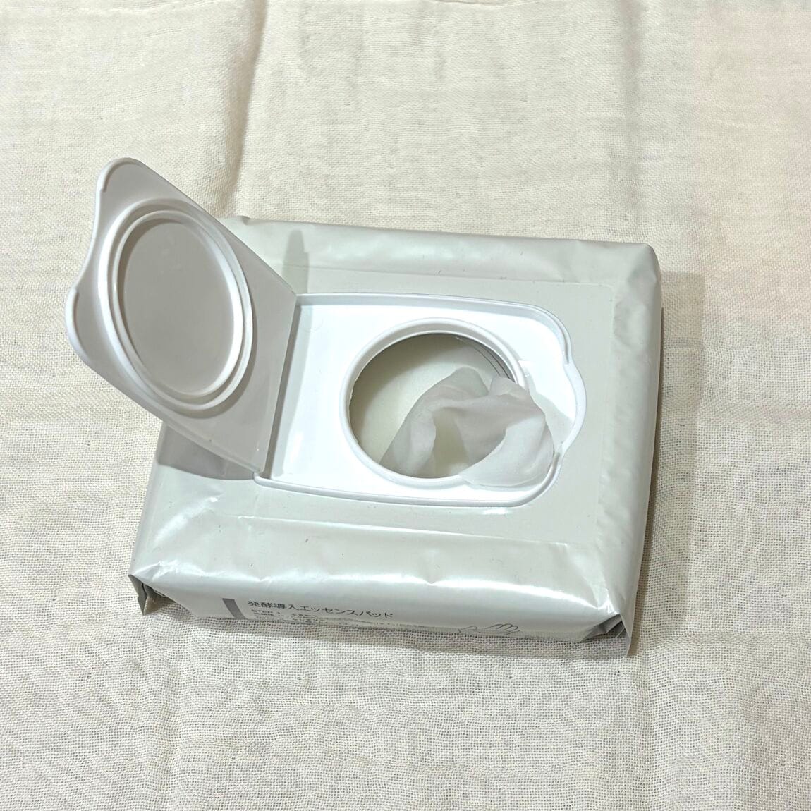 発酵導入エッセンスパッドを開けた画像