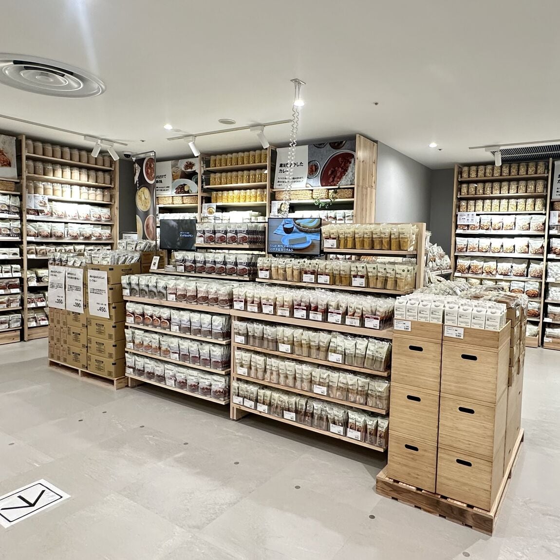 食品売り場