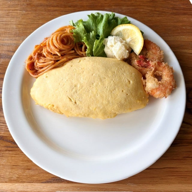 オムライス工程