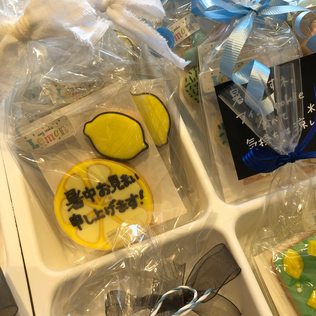 アイシングクッキーlemon②