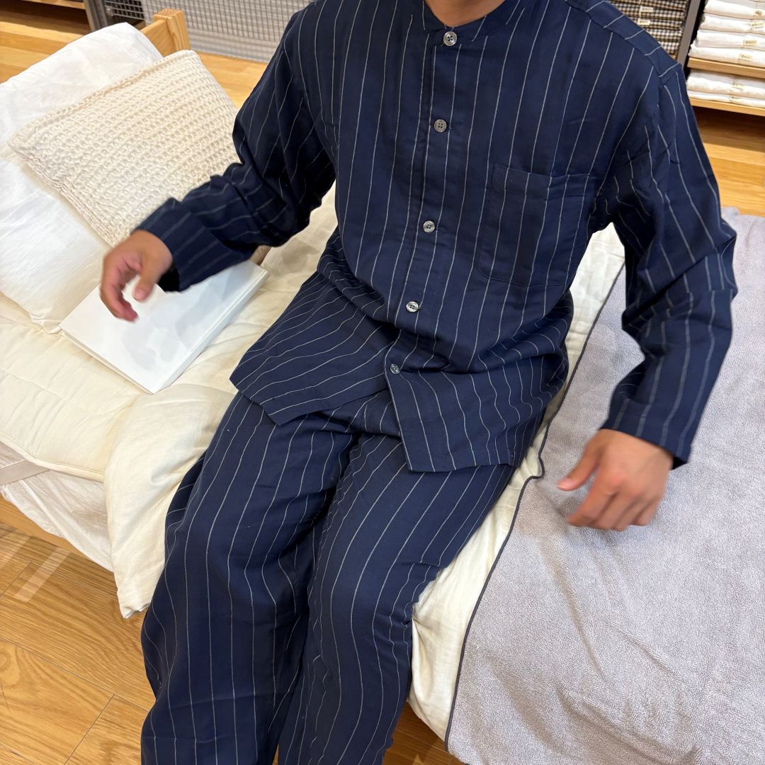 【イオンモール筑紫野】　無印良品の綿100％パジャマをご紹介