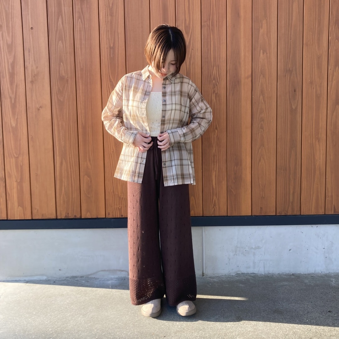 スタッフのコーディネート写真