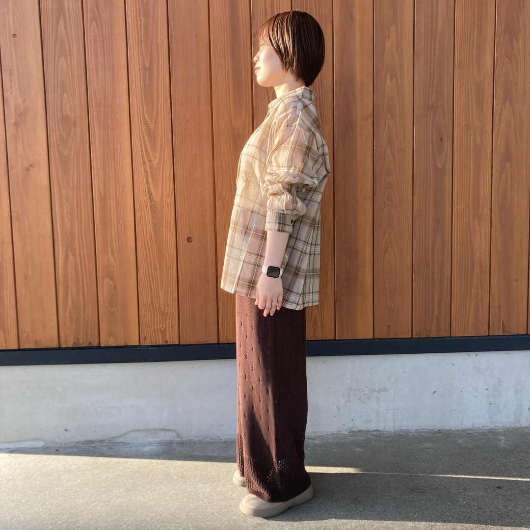 スタッフのコーディネート写真