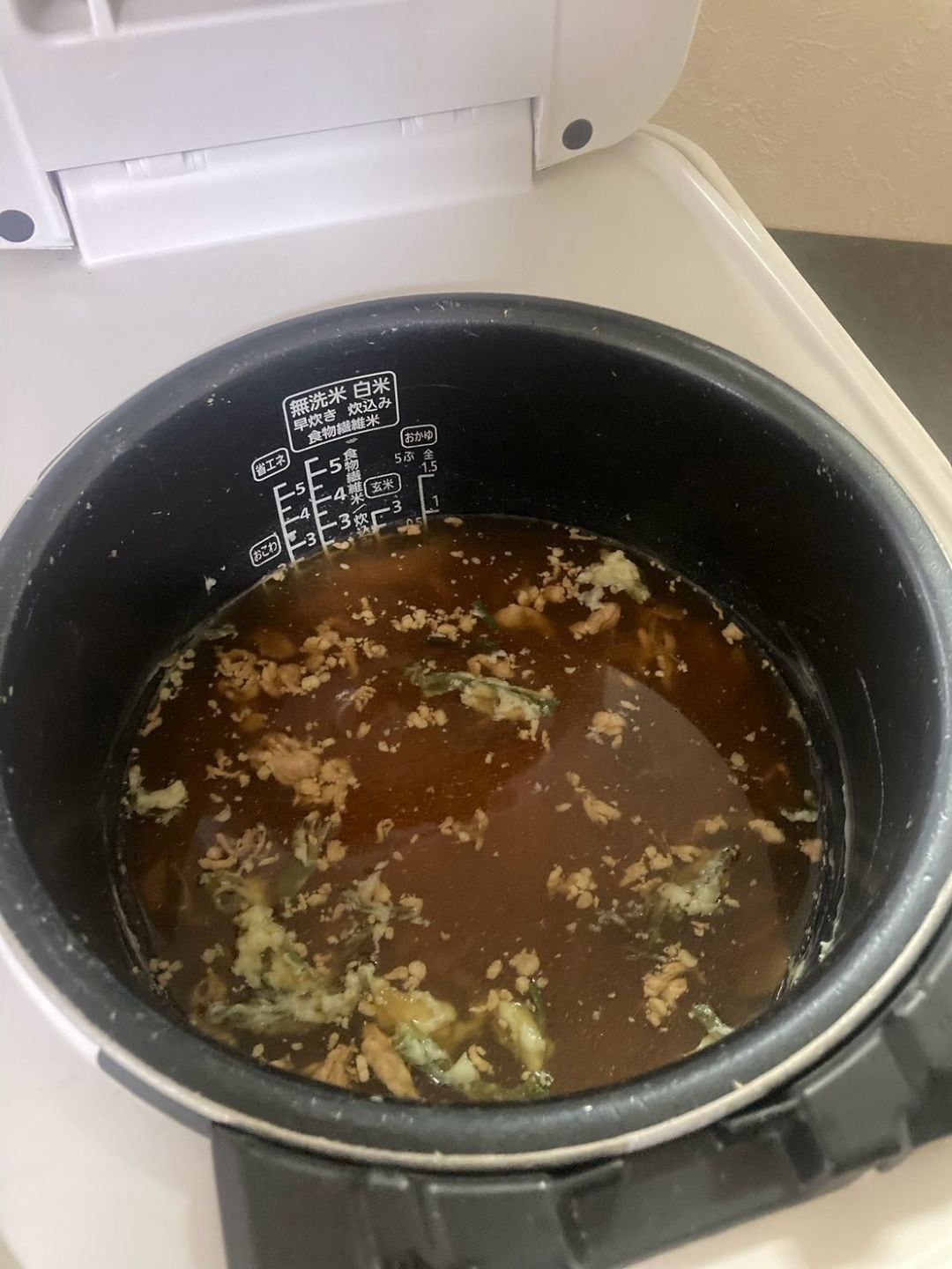 炊き込み 具材入れた