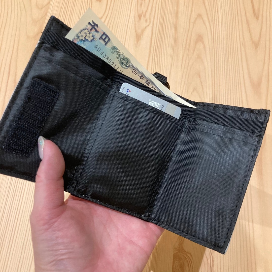 撥水リップストップミニウォレット
