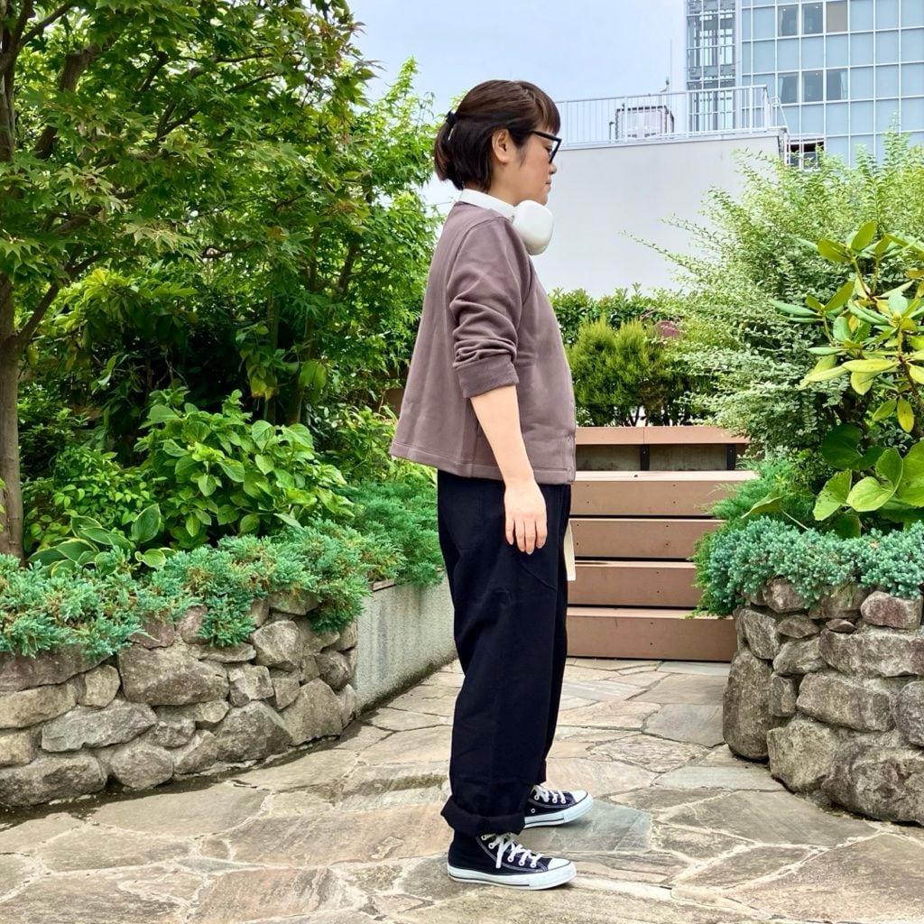 スウェットカーディガン
