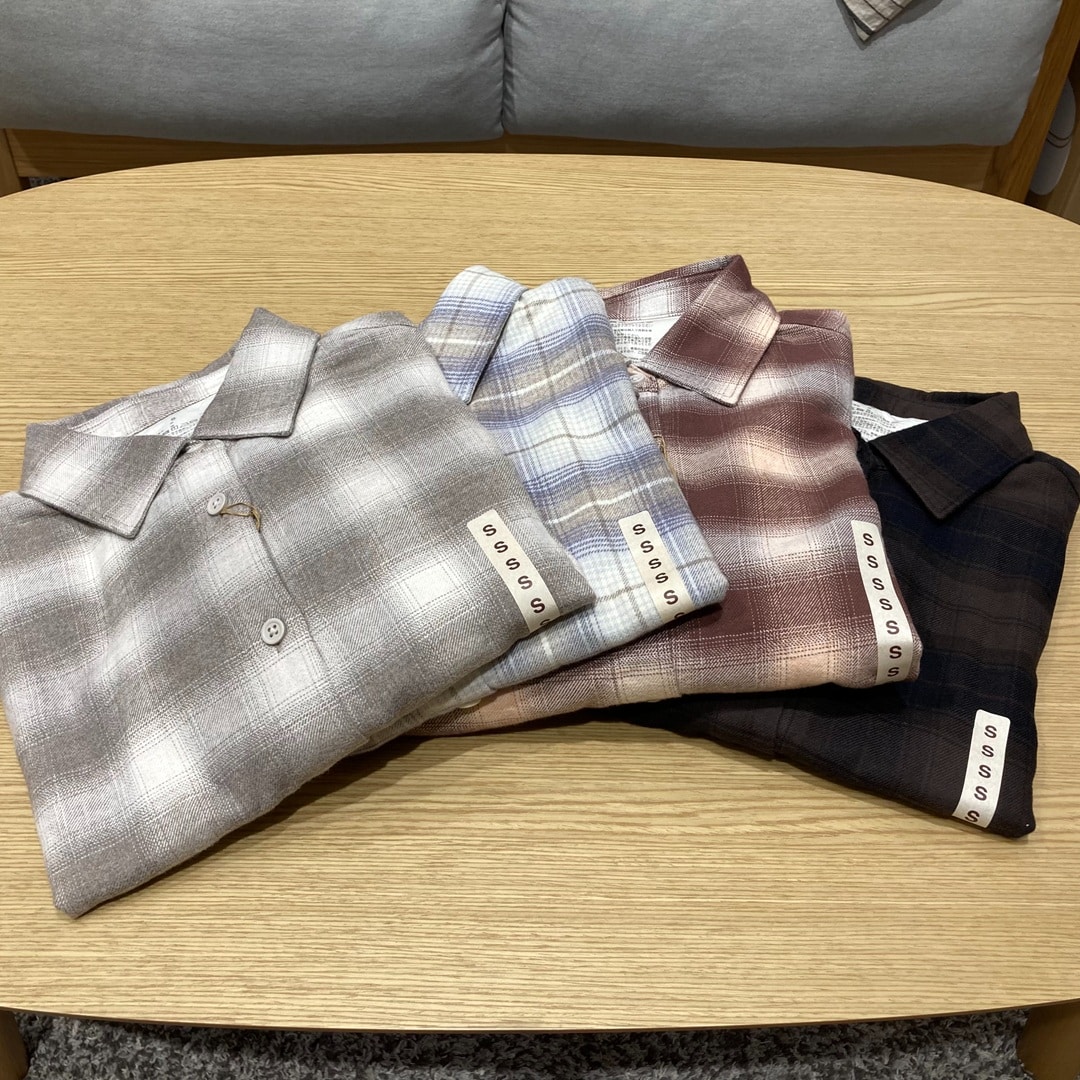 【イオンタウン真岡】フランネル素材のお洋服が入荷しました_nd8r2m