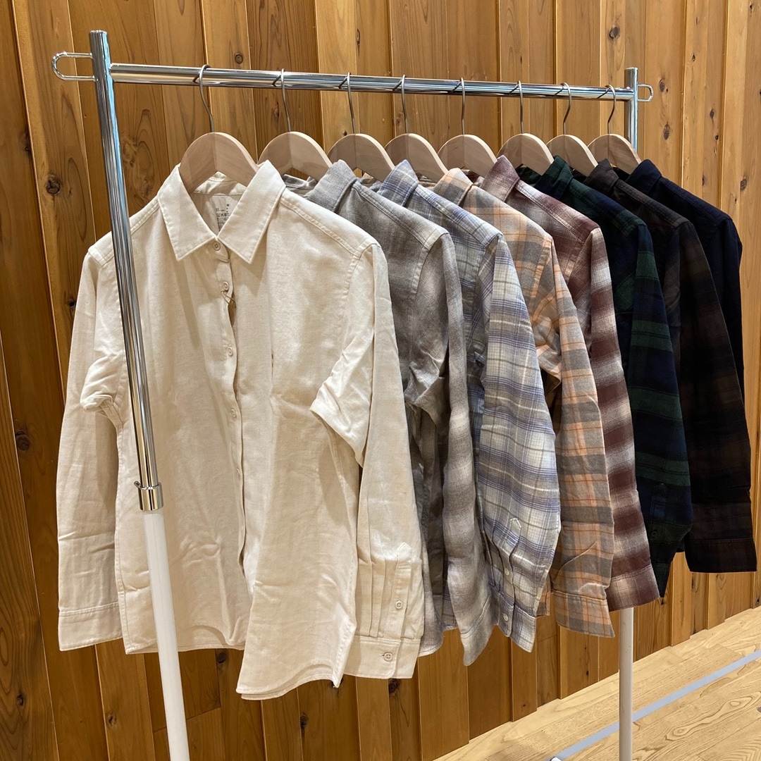 【イオンタウン真岡】フランネル素材のお洋服が入荷しました_1Qw76l