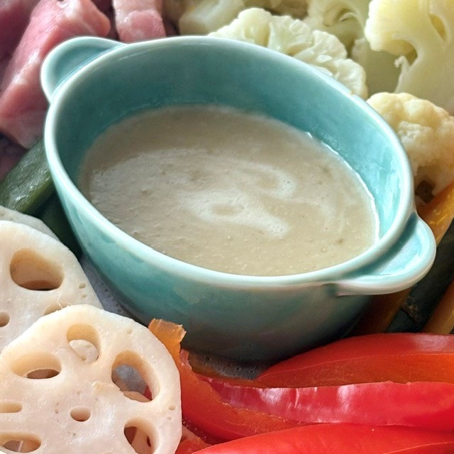 【調布パルコ】せいろ料理と合わせて温めて食べるソース　調理例ご紹介_Rv5XEV