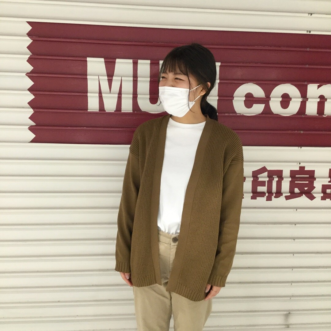 【MUJIcom京都ポルタ】これからも使えるセーターのご紹介