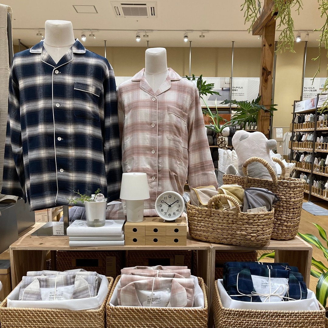 フランネルパジャマ売場の写真
