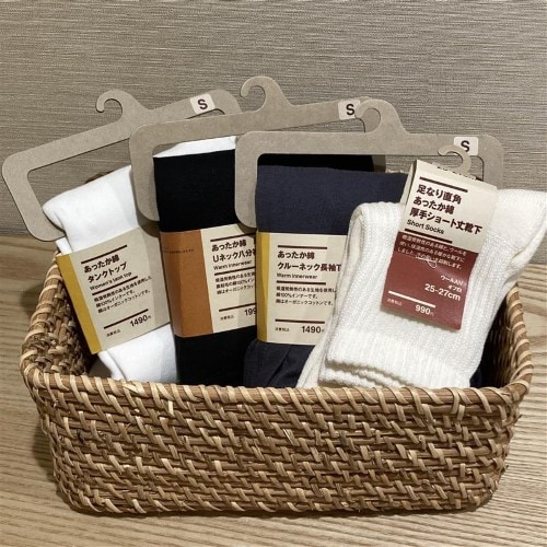 あったか綿の下着と靴下