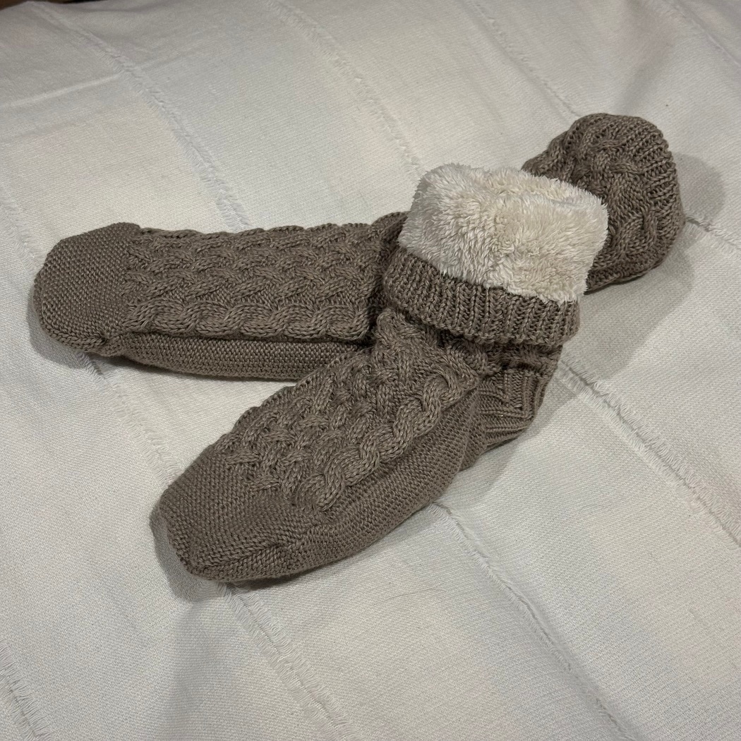 ルームソックス　裏ボア