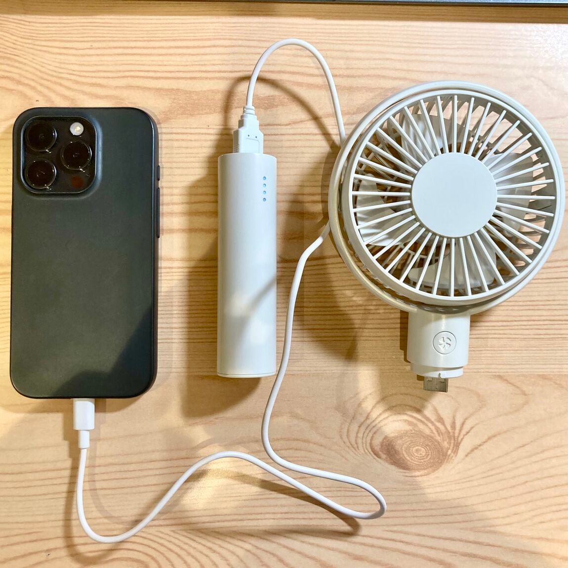 モバイルバッテリーとして