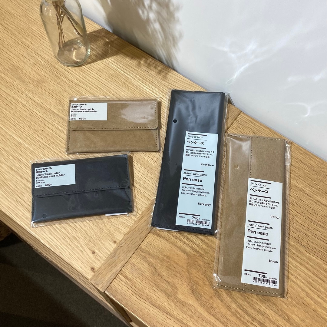 ジーンズラベル　ペンケース