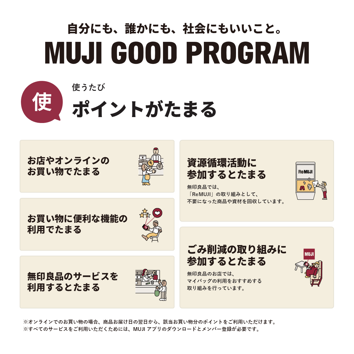 【ピオレ明石】お知らせ｜MUJIアプリメールアドレス登録について_TDrJu6