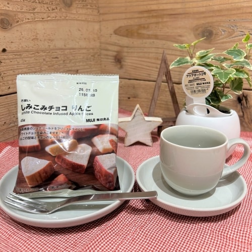 しみこみチョコりんごの画像