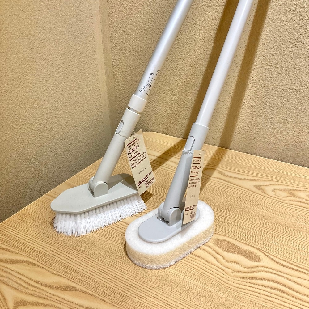 1210　バススポンジ、ブラシ　装着