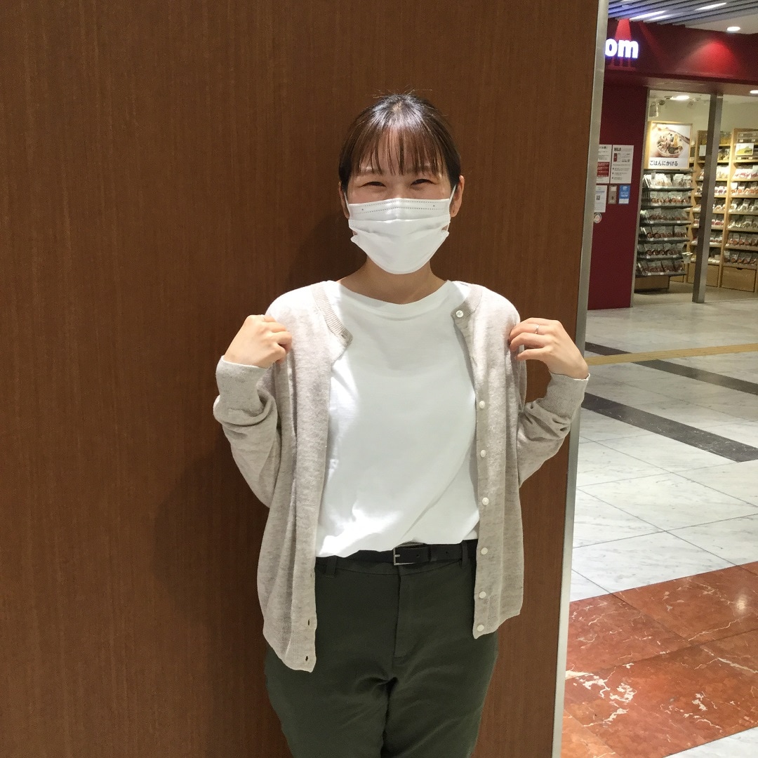 【MUJI com京都ポルタ】毎日着たい。無印良品の定番Tシャツ990円－ムラ糸－