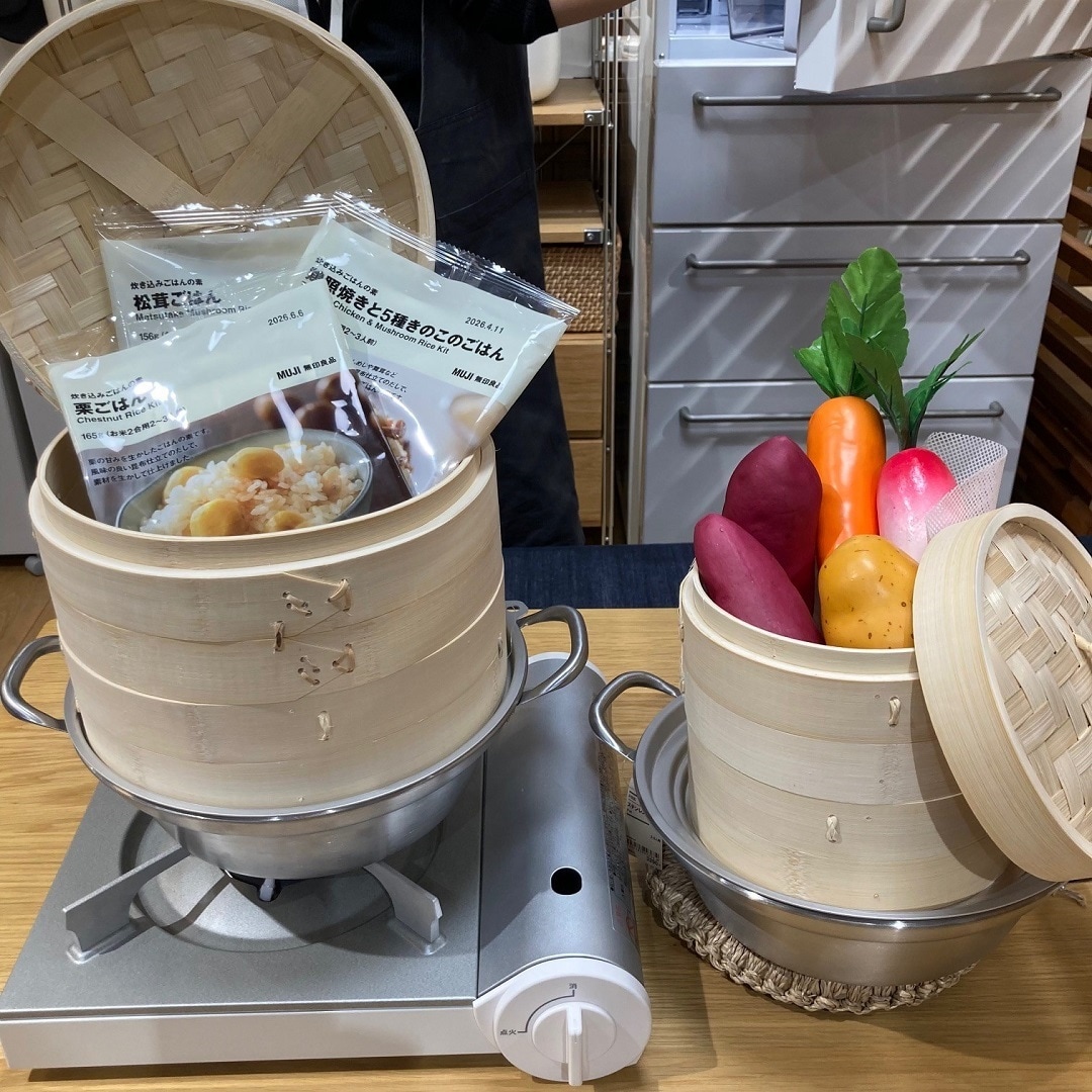 【COCOSA熊本下通】蒸篭（せいろ）入荷しました！