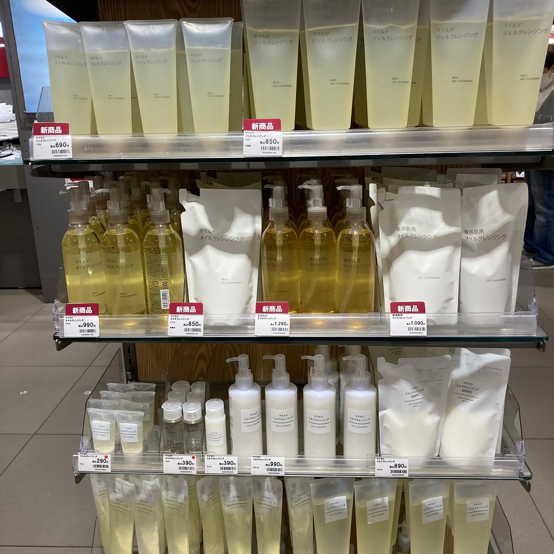 クレンジング売場