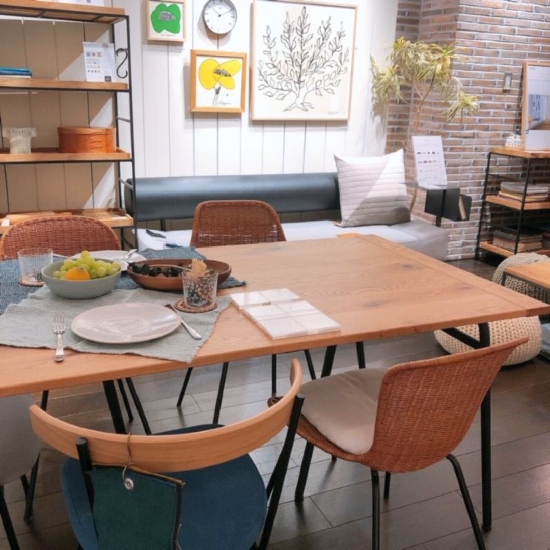 【イデーショップ ヴァリエテ渋谷店】春の装い家具