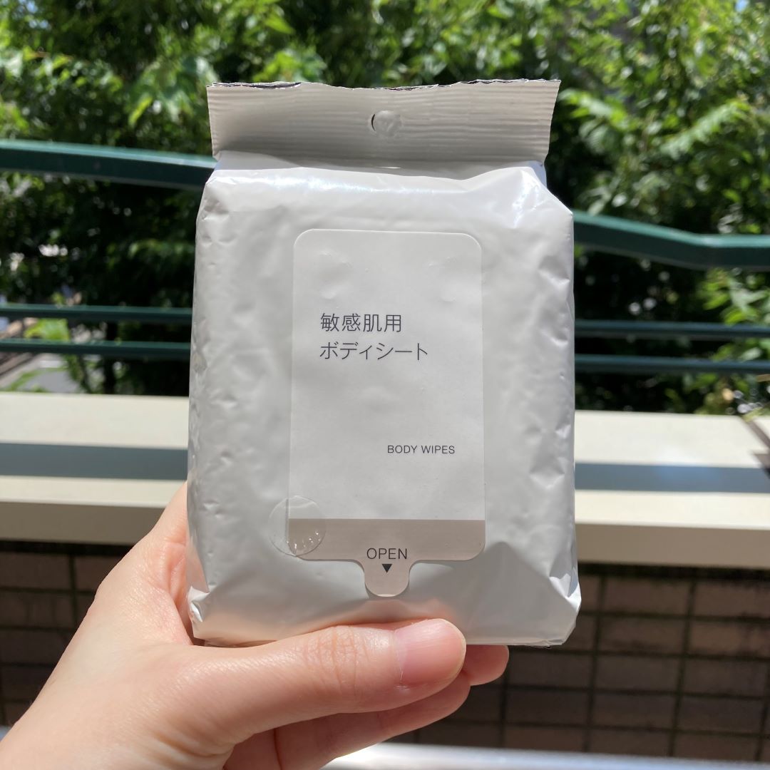 敏感肌用ボディシートの写真