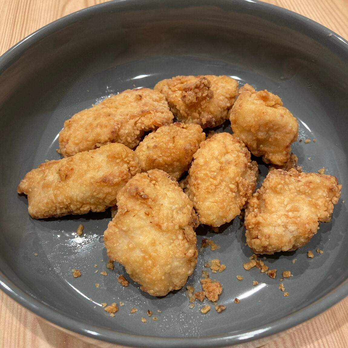 【燕】調理後のから揚げ