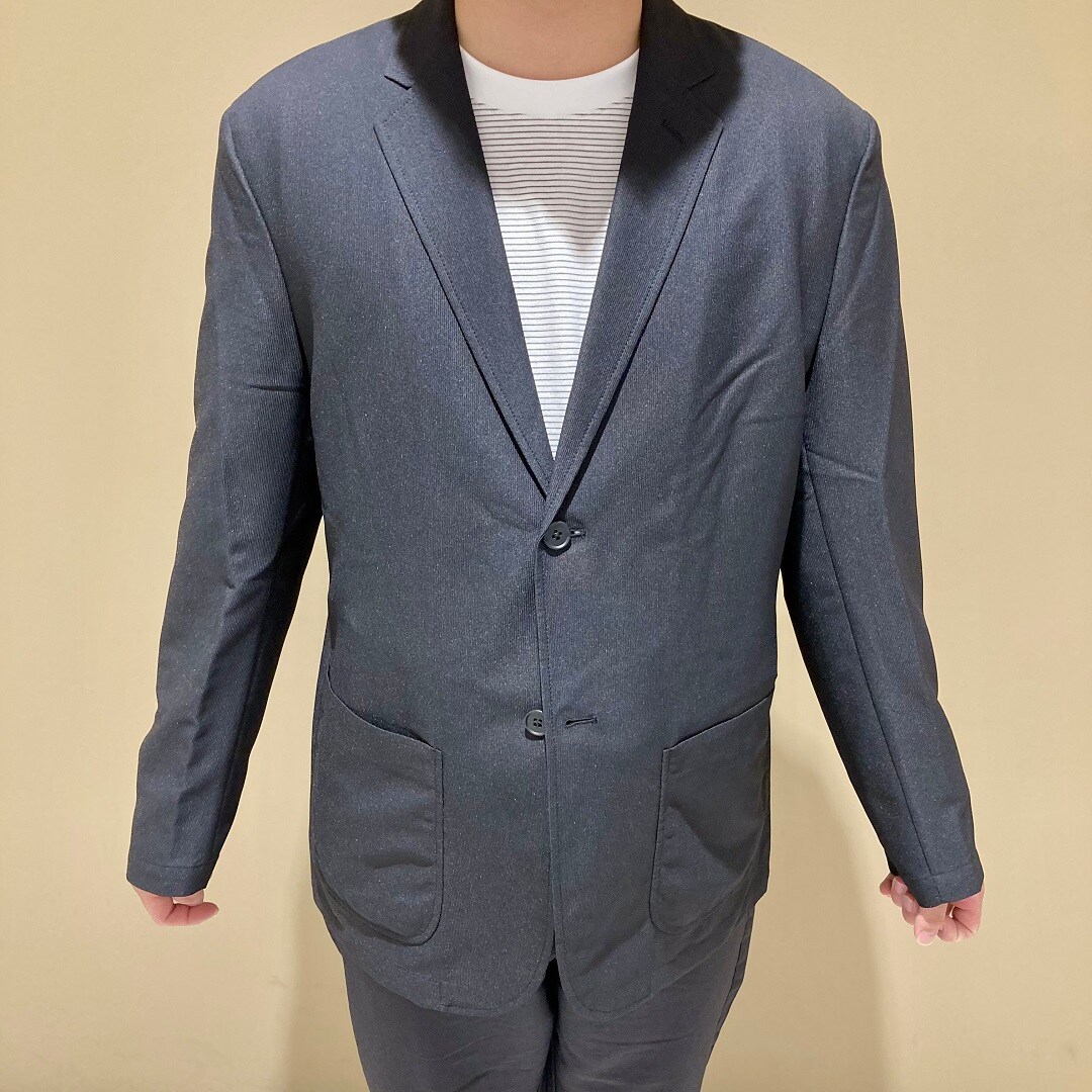 上半身前閉め