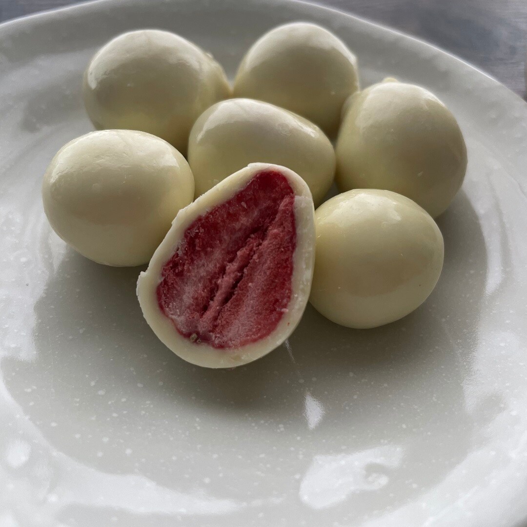 イチゴ断面