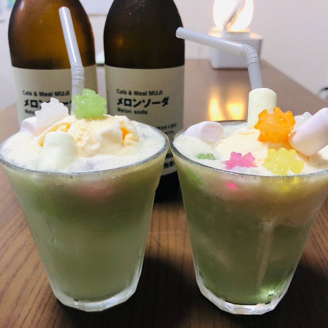 【岡山ロッツ】メロンソーダを作ってみました