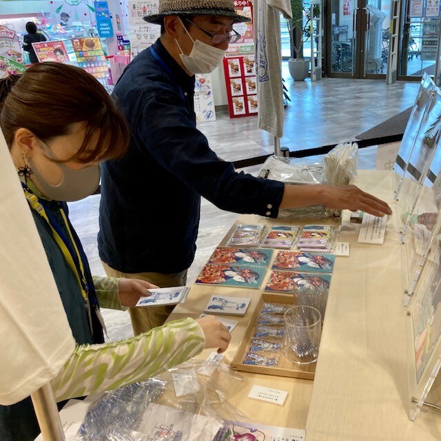 開店準備
