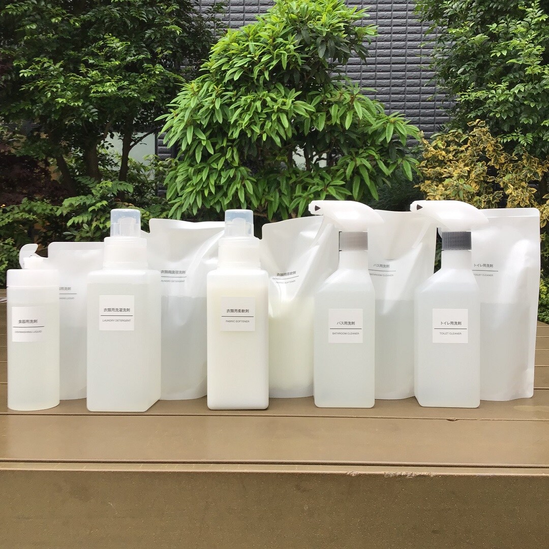 洗剤の集まり