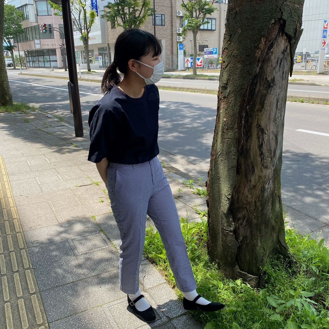 婦人の写真