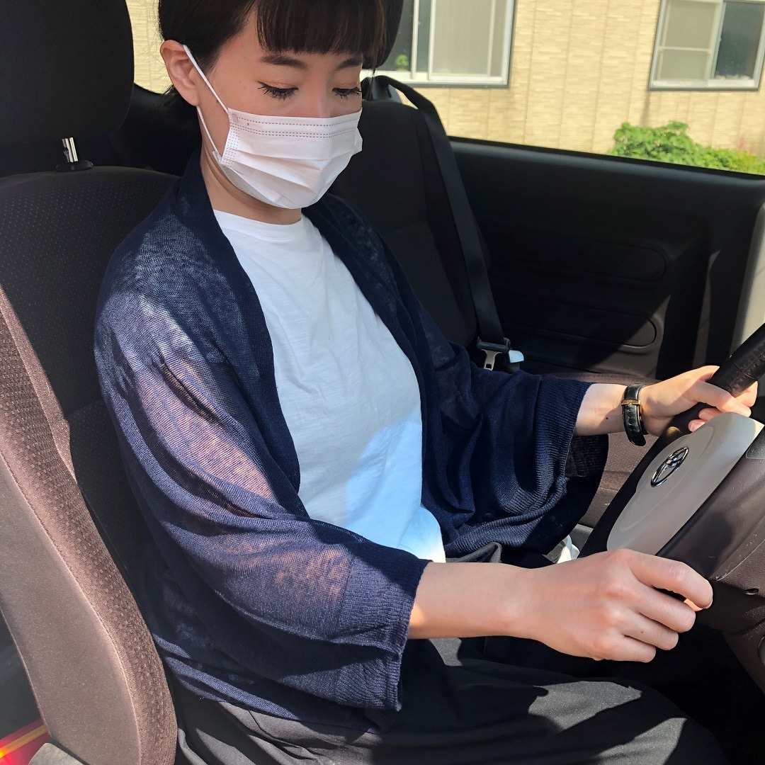 車移動中の日焼け対策にもおすすめです