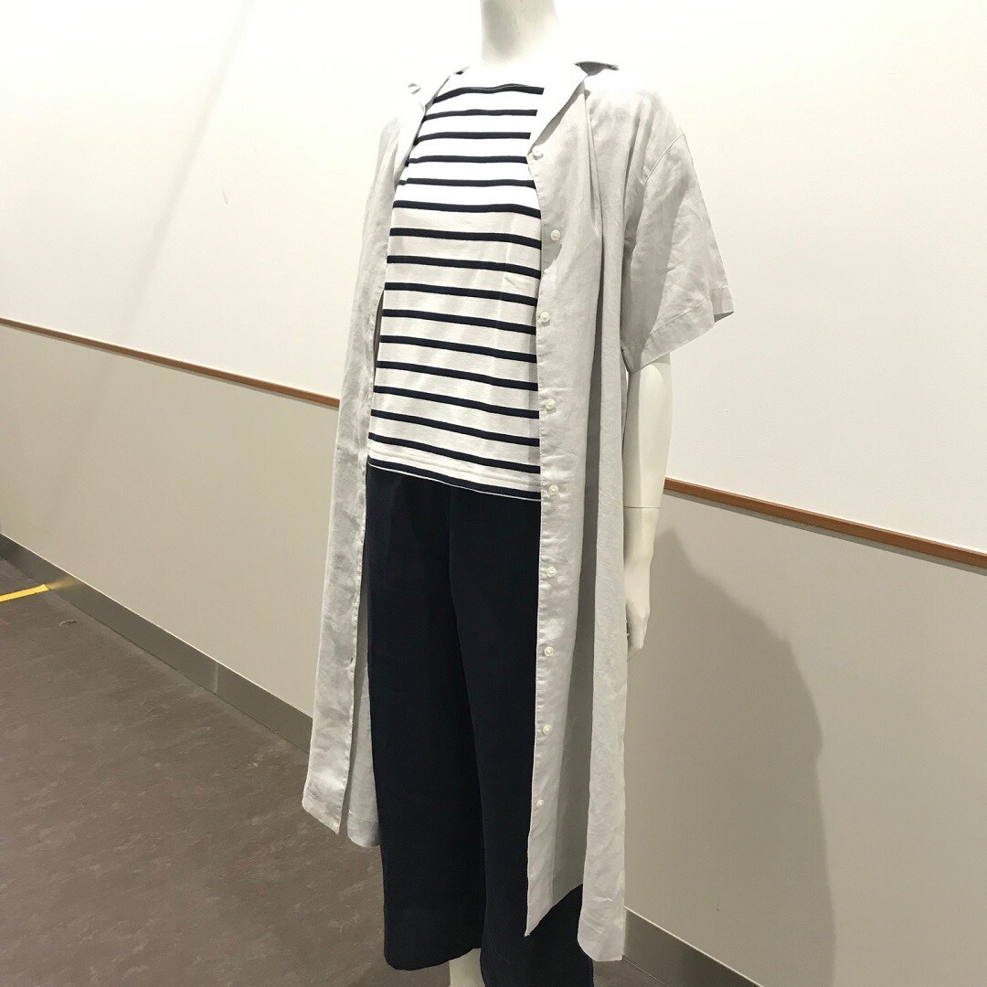 【ザ・モール仙台長町】開襟ワンピースのアレンジ写真