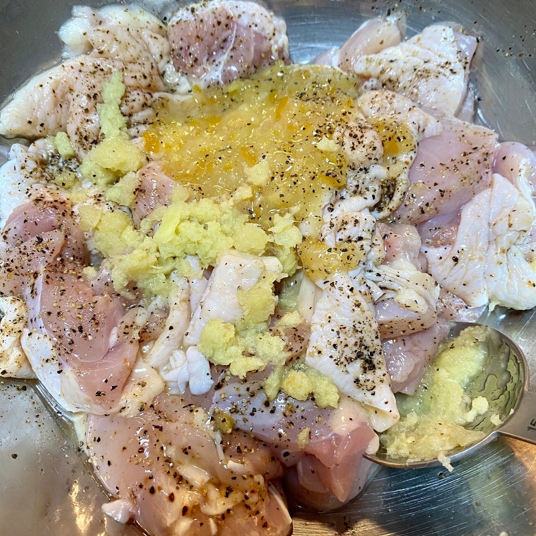 肉　調味