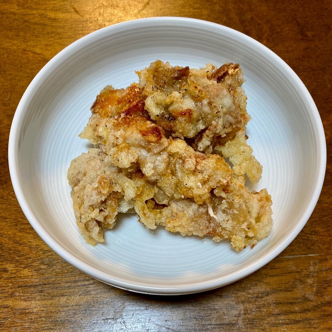 唐揚げ出来上がり