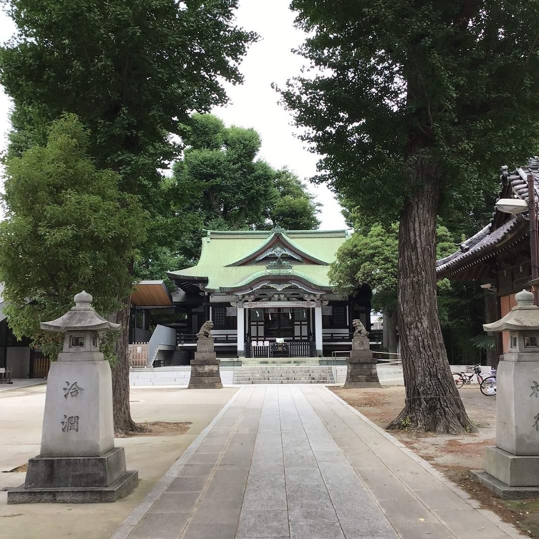 亀有香取神社入口