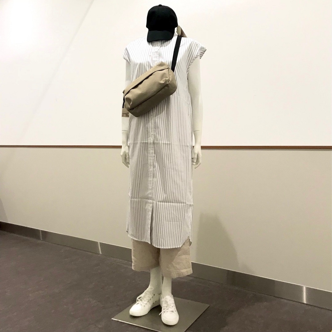 【ザ・モール仙台長町】ストライプワンピースの写真