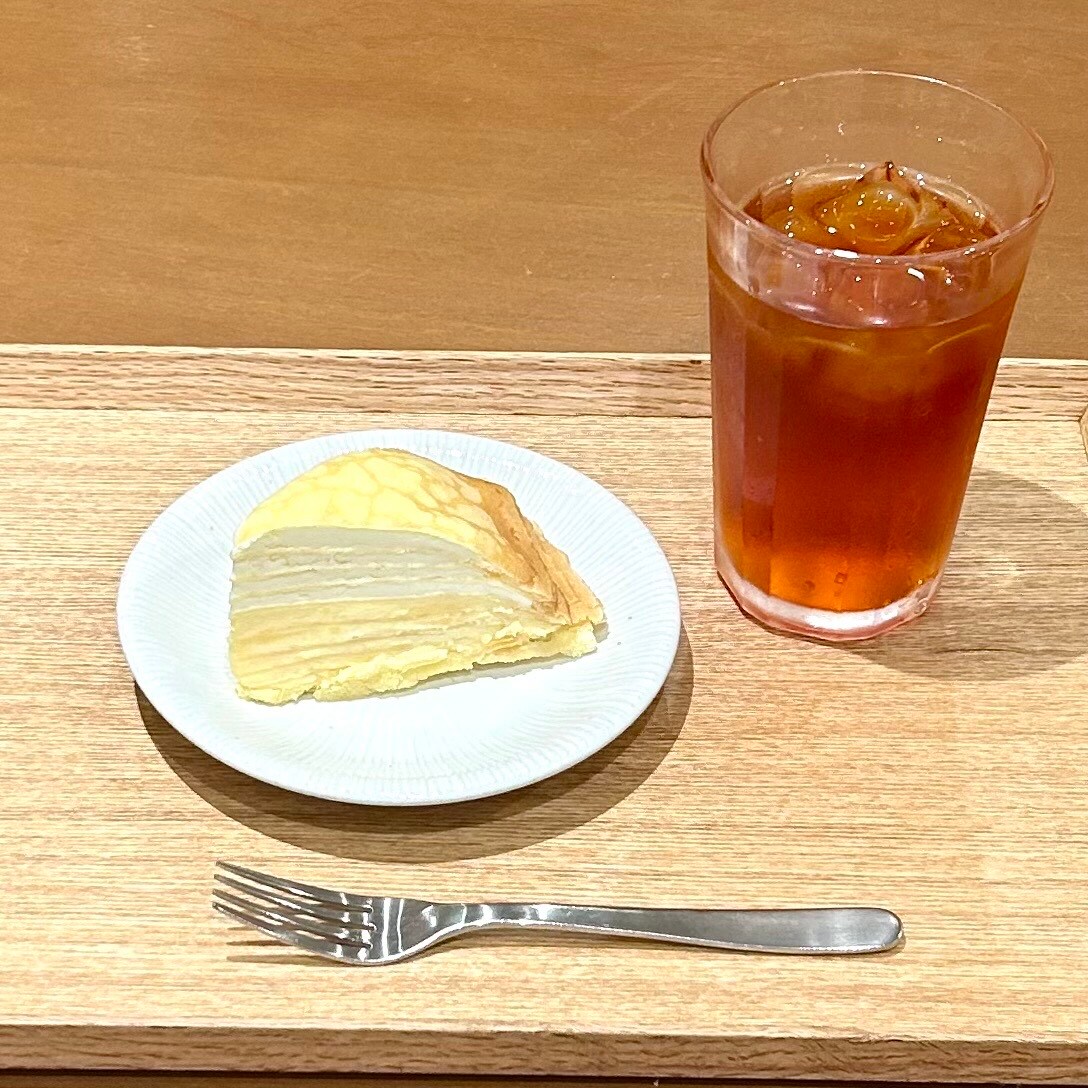 【Café＆MealMUJI近鉄四日市】ミルクレープ