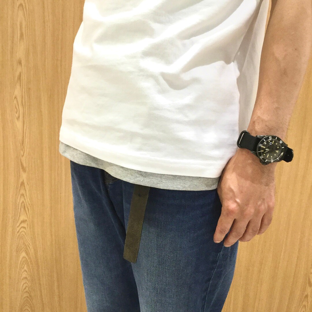 男性重ね着