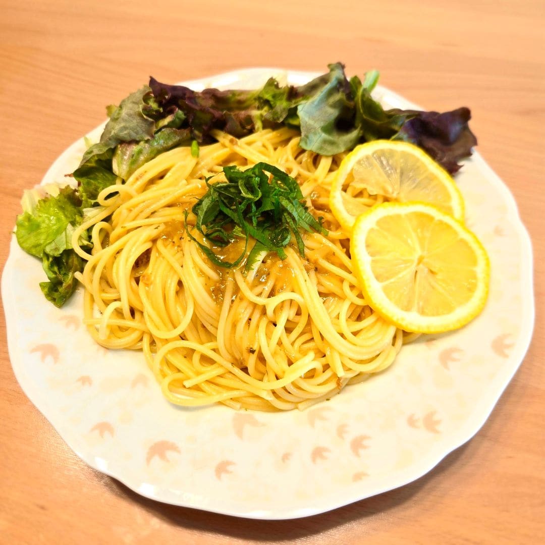 【ザ・モール仙台長町】レモンと豚肉のサルシッチャソースのパスタ