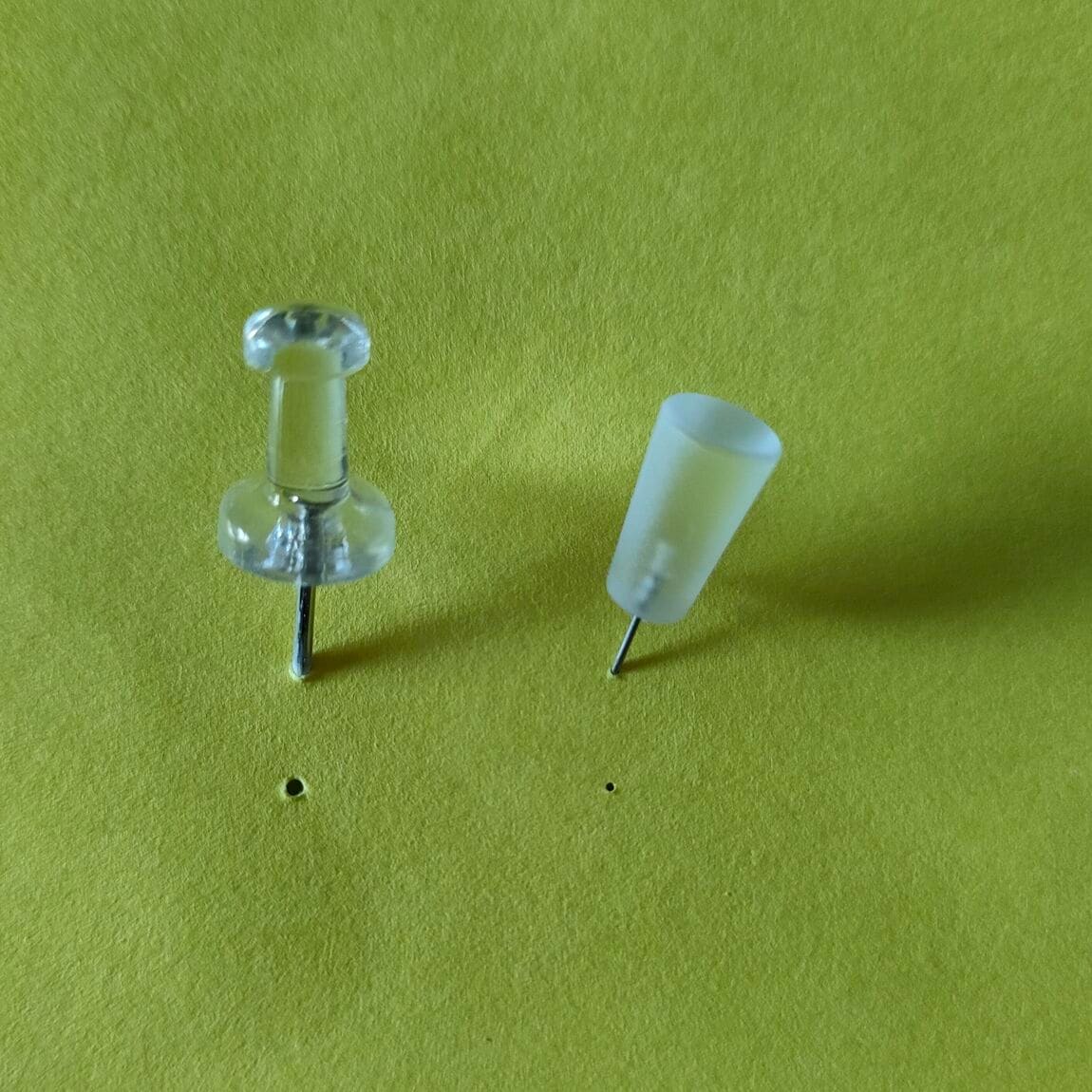 針穴の比較