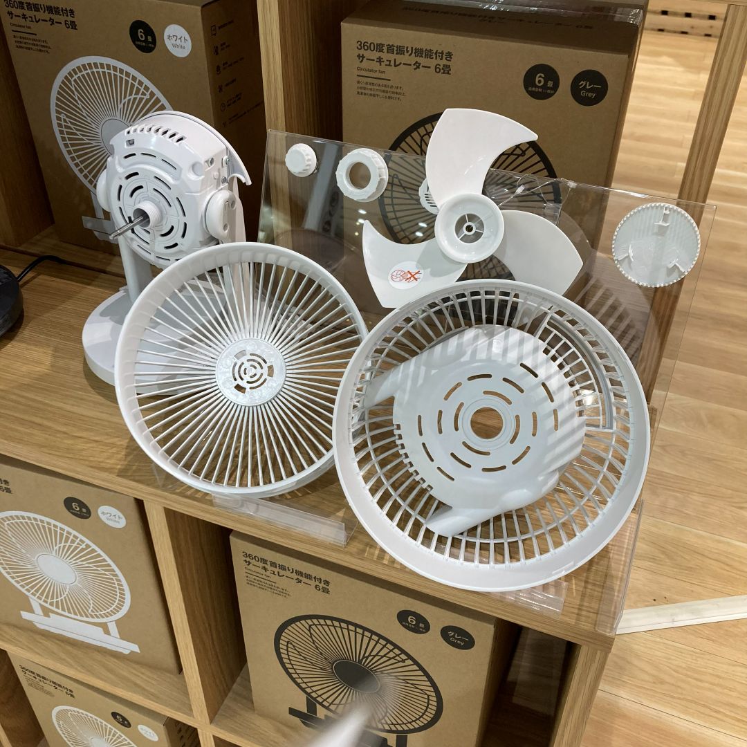 サーキュレーターの部品