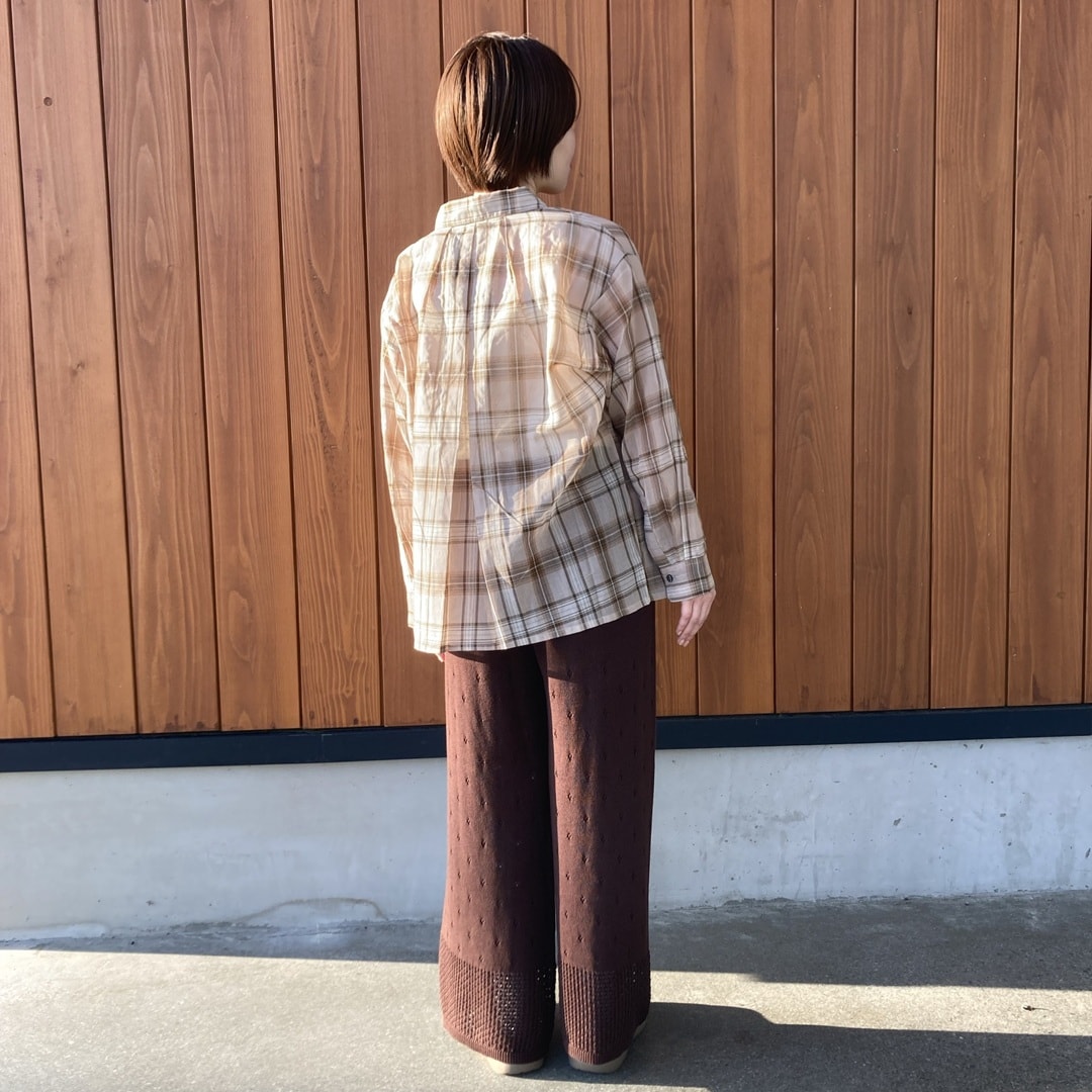 スタッフのコーディネート写真