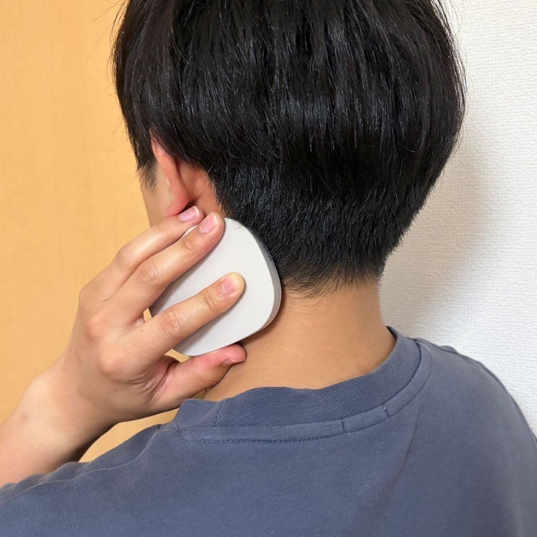 首のマッサージ