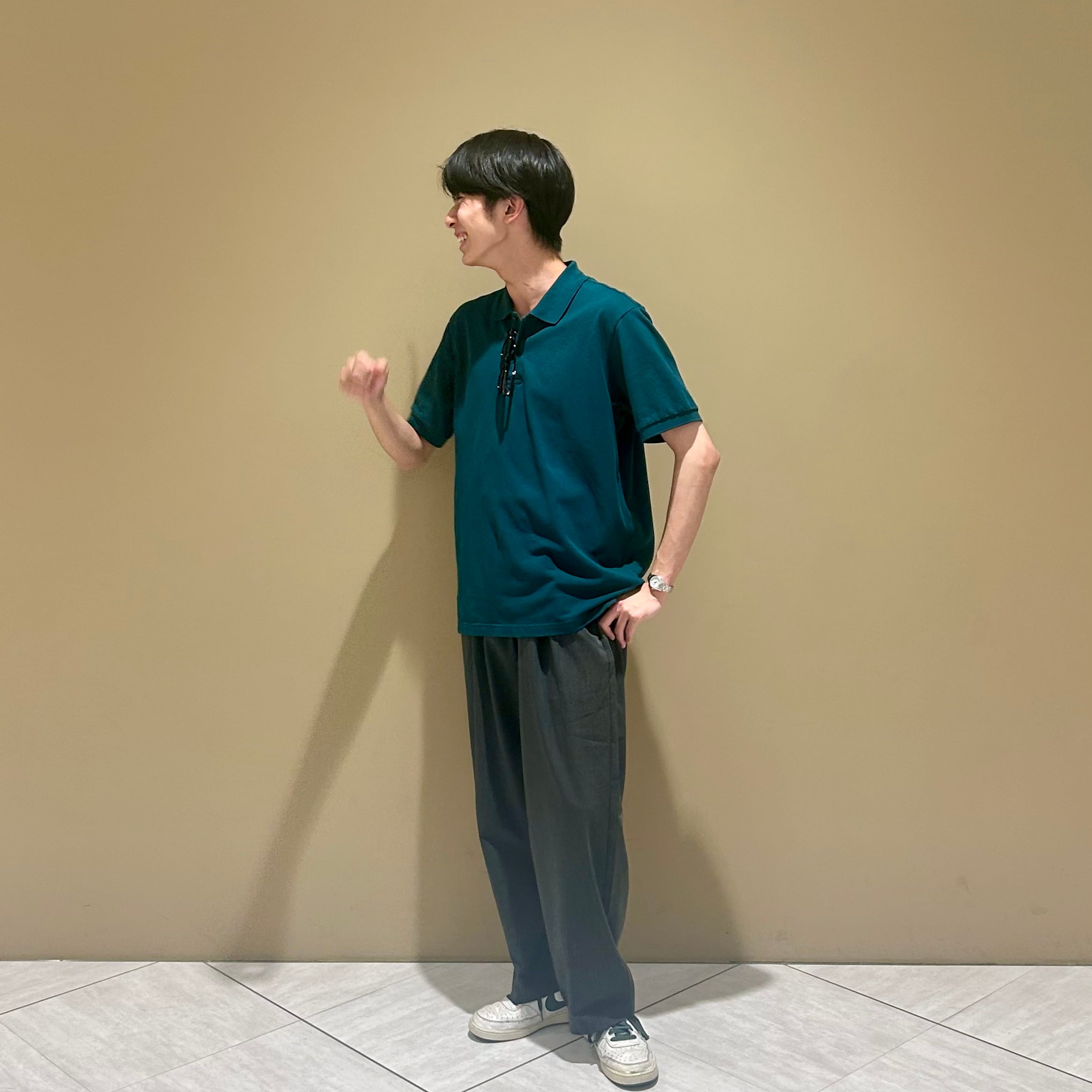 【エキソアレ西神中央】紳士ポロ引き